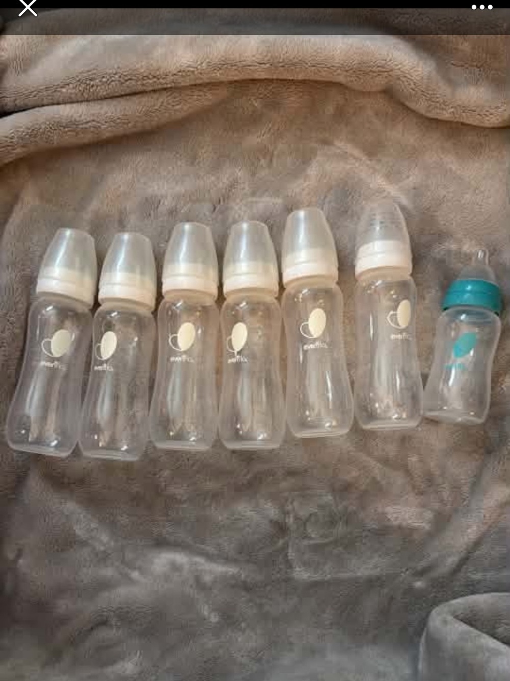 Evenflo balance narrow neck bottles never used